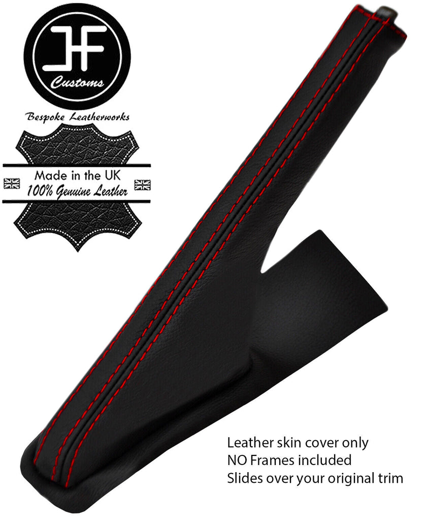 RED STITCH HANDBRAKE GAITER LEATHER COVER FOR FOR HONDA INTEGRA 94-01 TYPE R