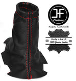 RED STITCHING LEATHER HANDBRAKE GAITER FITS RANGE ROVER P38 1995-2002 CUSTOM NEW