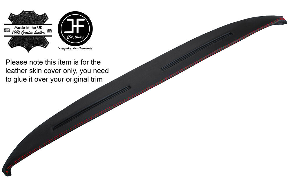 RED STITCH REAR TOP DASH DASHBOARD COVER FITS ROLLS ROYCE SILVER SHADOW II