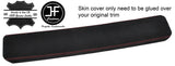 RED STITCH PANORAMIC SUNROOF TOP TRIM SUEDE COVER FITS TESLA MODEL S 12-18