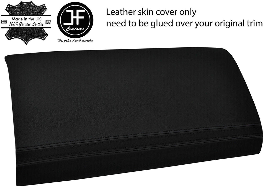 BLACK BLACK STRIPE KNEE PASSENGER DASH TRIM LEATHER COVER FOR FORD F150 04-08