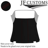 D RED STITCH SUEDE HARDTOP ROOF HEADLINER COVER FOR BMW E46 CONVERTIBLE  98-05