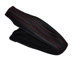 red stitch FITS LEXUS IS200 IS220 IS250 2006-2012 LEATHER HANDBRAKE GAITER