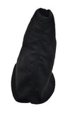 BLACK STITCH FITS CITROEN C2 2003-2009 GEAR GAITER GENUINE SUEDE GAITOR