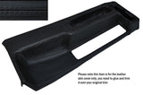 BLACK STITCHING CENTRE CONSOLE LEATHER SKIN COVER FITS BMW 3 SERIES E30 84-91