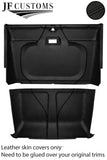 BLACK STITCH LEATHER COVERS FOR DEFENDER 90 83-06 INTERIOR RE UPHOLSTERY TOP KIT