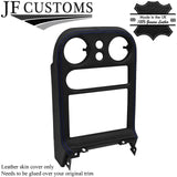 BLUE STITCH LEATHER RADIO SURROUND COVER FITS MAZDA MX5 MK1 MIATA 94-97
