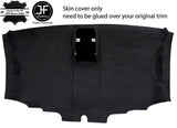 BLACK STITCH ROOF HEADLINER LUXE SUEDE COVER FOR VW T6 TRANSPORTER VAN 16-19 JF1