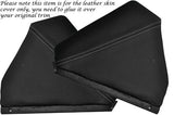 GREY STITCHING FITS FIAT X1/9 X19 2X CENTRE CONSOLE SIDE PANEL LEATHER COVERS