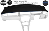 BLUE STITCH TOP DASH DASHBOARD REAL LEATHER COVER FOR JAGUAR X-TYPE 2001-2009
