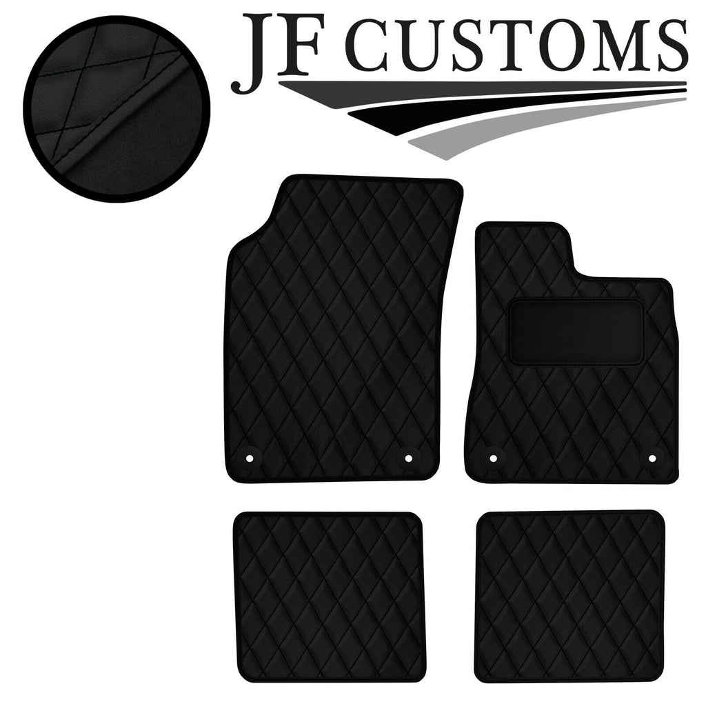 BLACK DIAMOND VINYL 4X TAILORED FLOOR CARPET FOR CHRYSLER YPSILON MK3 11-21 JF1