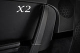 GREY STITCH FITS PORSCHE CARRERA 997 2004-2011 2X DOOR HANDLE LEATHER COVERS