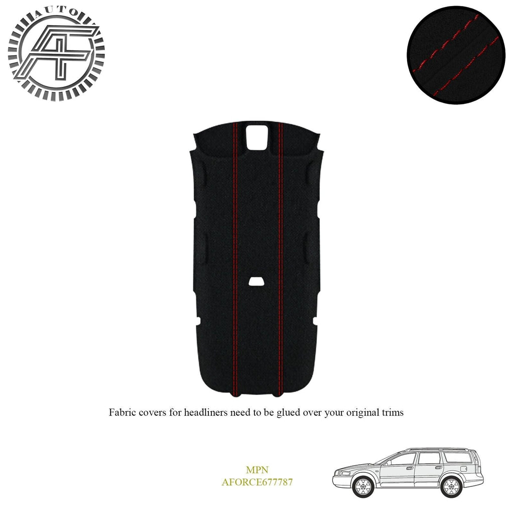 LUXE SUEDE HEADLINER COVER FITS VOLVO V70/XC70 OCEAN RACE 5-DOOR ESTATE 01-06