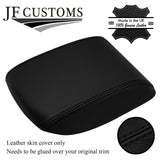 BLACK STITCHING TOP-GRAIN LEATHER ARMREST LID COVER FITS VOLVO V50 04-08
