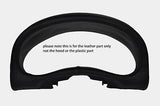 black stitch FITS VAUXHALL OPEL CORSA TIGRA 94-00 GAUGE HOOD SPEEDO LTHR COVER