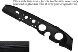 BLACK STITCH DASH DASHBOARD LEATHER SKIN COVER FITS AUSTIN HEALEY MK5 IV 66-71