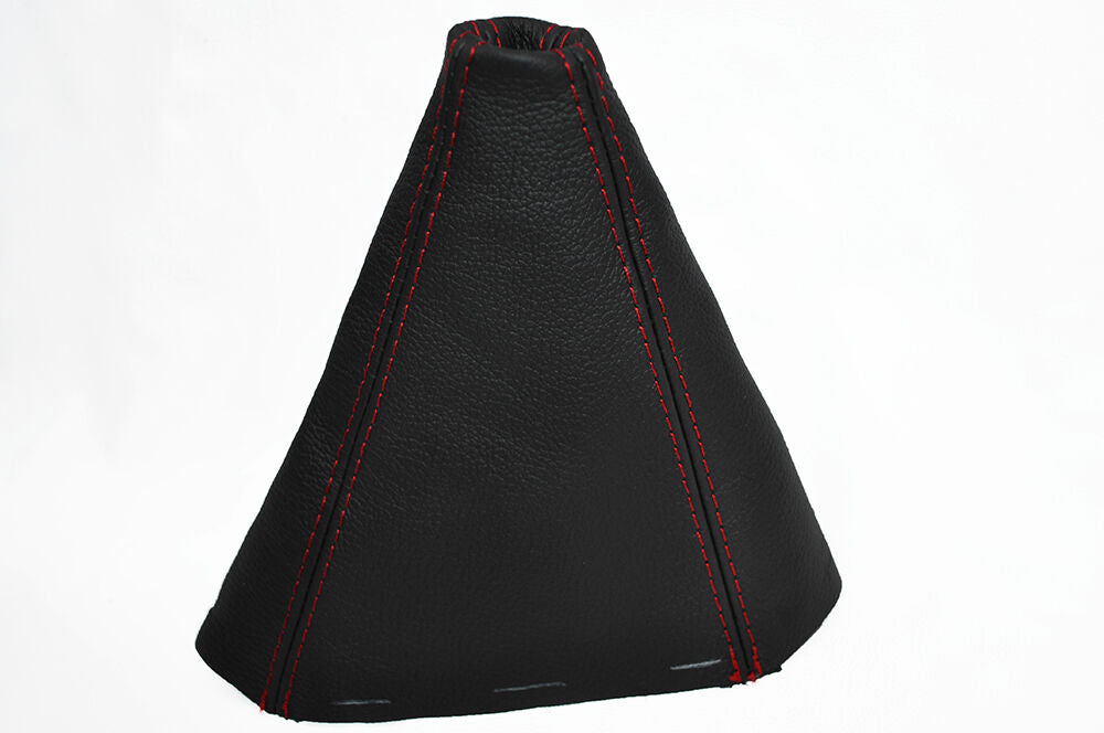 RED STITCH FITS KIA PICANTO 2003-2010 GEAR GAITER SHIFT BOOT REAL LEATHER