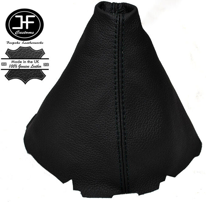 BLACK STITCH MANUAL LEATHER GEAR STICK GAITER FITS VW GOLF MK6 2008-2013