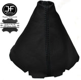 BLACK STITCH MANUAL LEATHER GEAR STICK GAITER FITS VW GOLF MK6 2008-2013