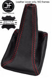 RED STITCH REAL LEATHER GEAR GAITER FITS MITSUBISHI LANCER EVO 4 5 6 IV V VI