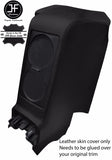 BLACK REAR CENTRE SUBWOOFER PANEL REAL LEATHER COVER FITS GT-R R35 2008-2017