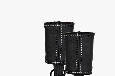 white stitch FITS VW T5 TRANSPORTER CARAVELLE CAMPER 2X FRONT SEAT BELT COVERS