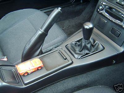 FITS MAZDA MX5 MK1 MK2 GENUINE LEATHER 2 X GAITERS BLACK NEW SET CUSTOM NEW