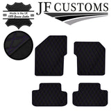 PURPLE DIAMOND STITCH VINYL 4X TAILORED FLOOR MAT CARPETS FOR ALFA 147 01-10