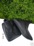 FITS FORD PROBE BLACK REAL LEATHER GEAR & HANDBRAKE GAITER CUSTOM NEW MADE IN UK