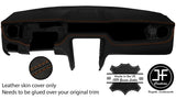 BROWN STITCH DASH DASHBOARD REAL LEATHER COVER FITS FORD MUSTANG 2010-2014