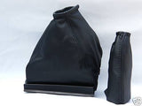 FITS FORD MONDEO MK1 MK2 COUGAR BLACK SET OF GAITERS SOFT CUSTOM NEW MADE IN UK