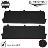 JF2 RED STITCH STORAGE CUBBY BOX LEATHER COVER+FRAME FOR MAZDA MX5 MK4 15-20