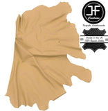 CREAM LEATHER 20 SQ FT HALF HIDE QUALITY TOP GRAIN GENUINE LEATHER CUSTOM NEW
