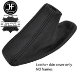 BLACK STITCH TOP GRAIN LEATHER HANDBRAKE GAITER FOR BMW E90 E91 E92 E93 06-13