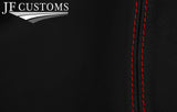 D RED STITCH ITALIAN LEATHER TOP DASHBOARD COVER FOR JAGUAR XF X250 MK1 08-11