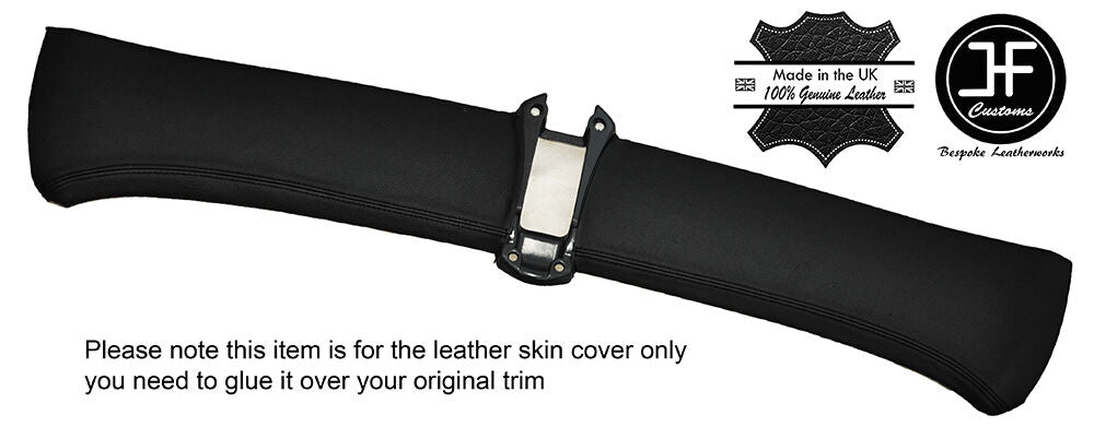 BLACK STICH HARDTOP ROOF PANEL LEATHER COVER FITS PORSCHE CARRERA 996 1997-2005