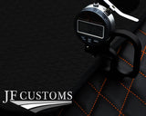 ORANGE DIAMOND VINYL 4X TAILORED FLOOR CARPETS FOR BENTLEY CONTINENTAL 05-11 JF1
