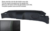 green stitching FITS MG MGF MGTF 95-05 SPEAKER BAR LEATHER SKIN COVER ONLY