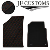 ORANGE DIAMOND VINYL 4XTAILORED FLOOR CARPET FOR SSANGYONG TIVOLI AUTO 15-21 JF1