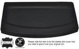 BLACK  STITCH REAR PARCEL SHELF LEATHER COVER FITS VW GOLF MK5 V 03-09 5 DOOR
