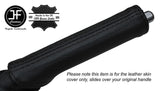 BLACK STITCHING HANDBRAKE HANDLE LEATHER COVER FITS TOYOTA AURIS 2012-2016