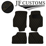 YELLOW DIAMOND VINYL 4XTAILORED FLOOR CARPET FOR VAUXHALL ASTRA G 98-04 JF1