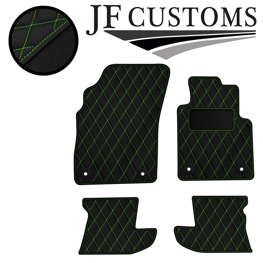 GREEN DIAMOND VINYL 4X TAILORED FLOOR CARPETS FOR BENTLEY CONTINENTAL 11-18 JF1