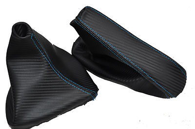 FITS BMW E30 E34 E36 E46 Z3 E60 E90 E87 CARBON FIBER L BLUE CUSTOM NEW