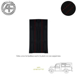 LUXE SUEDE HEADLINER COVER FOR LAND ROVER SERIES II, IIA,III 4 DOOR ESTATE 58-85