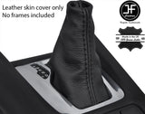 BLACK STITCH LEATHER AUTOMATIC GEAR GAITER FOR VAUXHALL ZAFIRA C TOURER 12-17