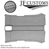 D GREY STITCH L GREY SUEDE HEADLINER COVER FOR JAGUAR X350 XJ8 04-07 5 DOOR