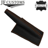 ORANGE STITCH LEATHER GEAR HANDBRAKE SET FOR MINI CLASSIC ROVER AUSTIN MORRIS
