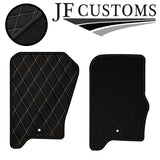 CREAM  DIAMOND VINYL 4X TAILORED FLOOR CARPET FOR RANGE ROVER SPORT 09-13 JF1