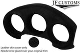 BLACK STITCH GAUGE SPEEDO SURROUND LEATHER COVER FITS TOYOTA MR2 MK3 00-07 JF1